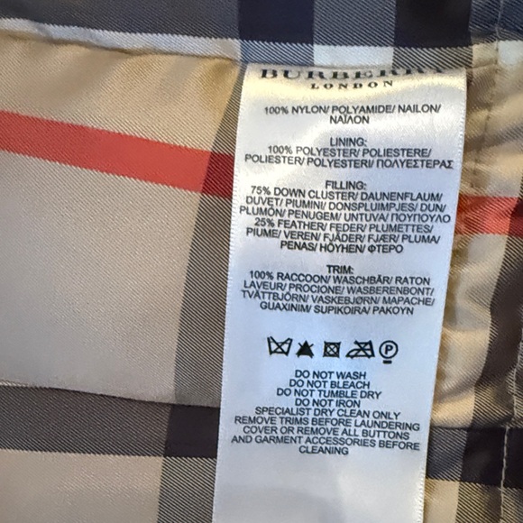 Burberry Tan Quilted Vest with Check Lining - Picture 3 of 7